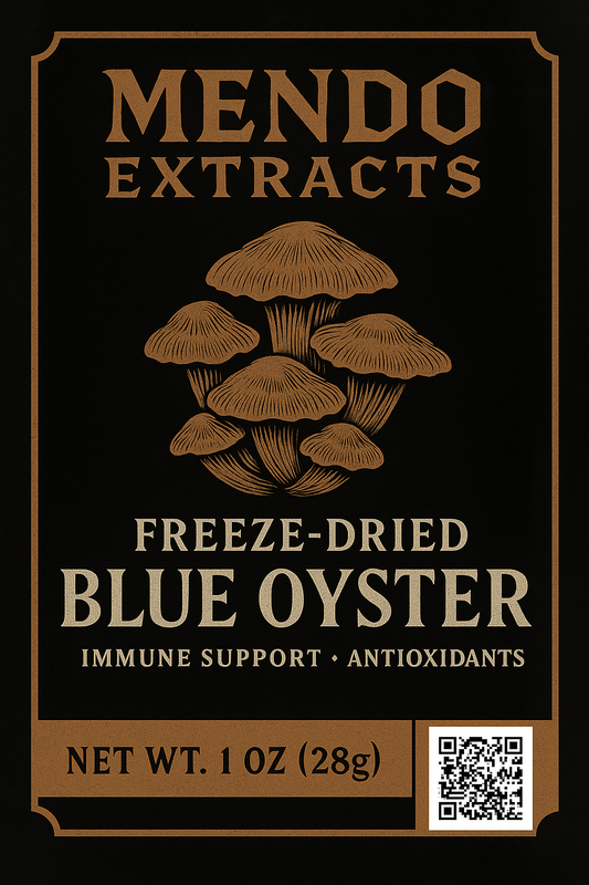 Freeze-Dried Blue Oyster Mushrooms