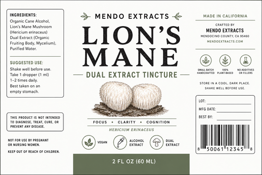 Lion’s Mane Tincture 2oz