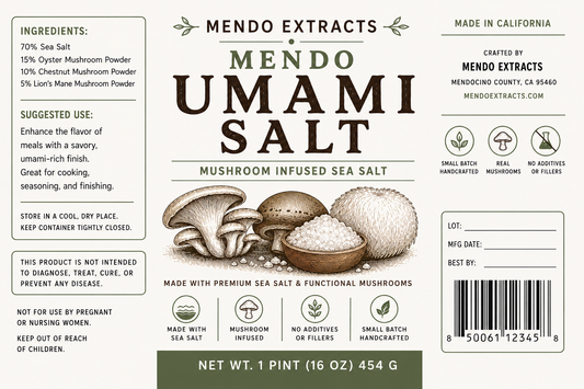 Mendo Umami Salts - 1PINT